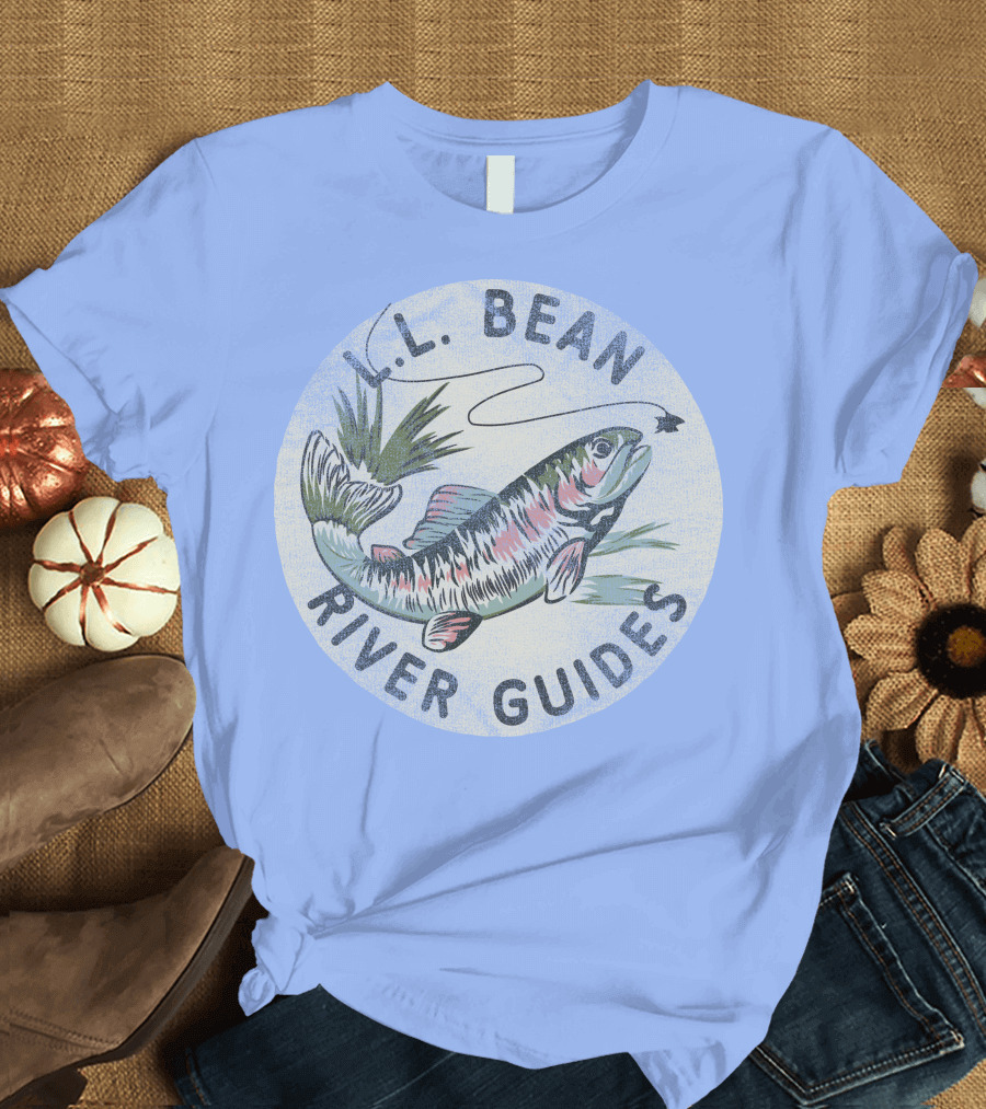 L.L. Bean River Guides Fishing T-Shirt