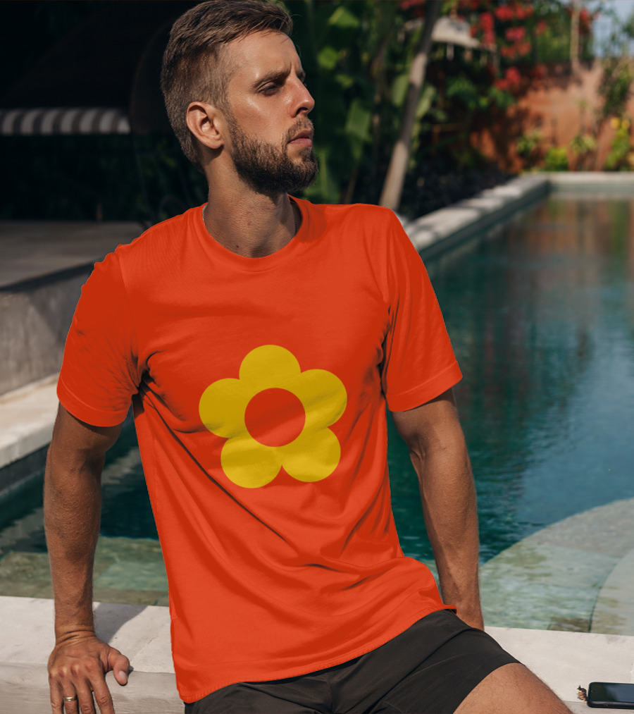 Shortcake Orange Blossom Yellow Flower T-Shirt