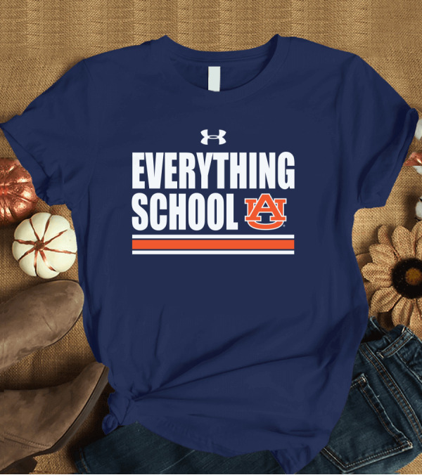 T-Shirt: Everything School Auburn Football Under Armour Jarquez Hunter Derick Hall T-Shirt Everything School Auburn Football Under Armour Jarquez Hunter Derick Hall T-Shirt