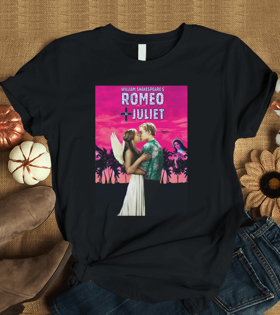 William Shakespeare's Romeo Juliet Ely Kreimendahl Tropical Angel Romance T-Shirt