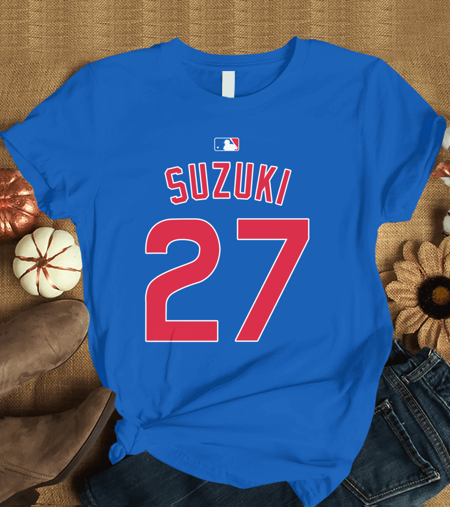 Obvious Merch Seiya Suzuki 27 MLB Jersey T-Shirt