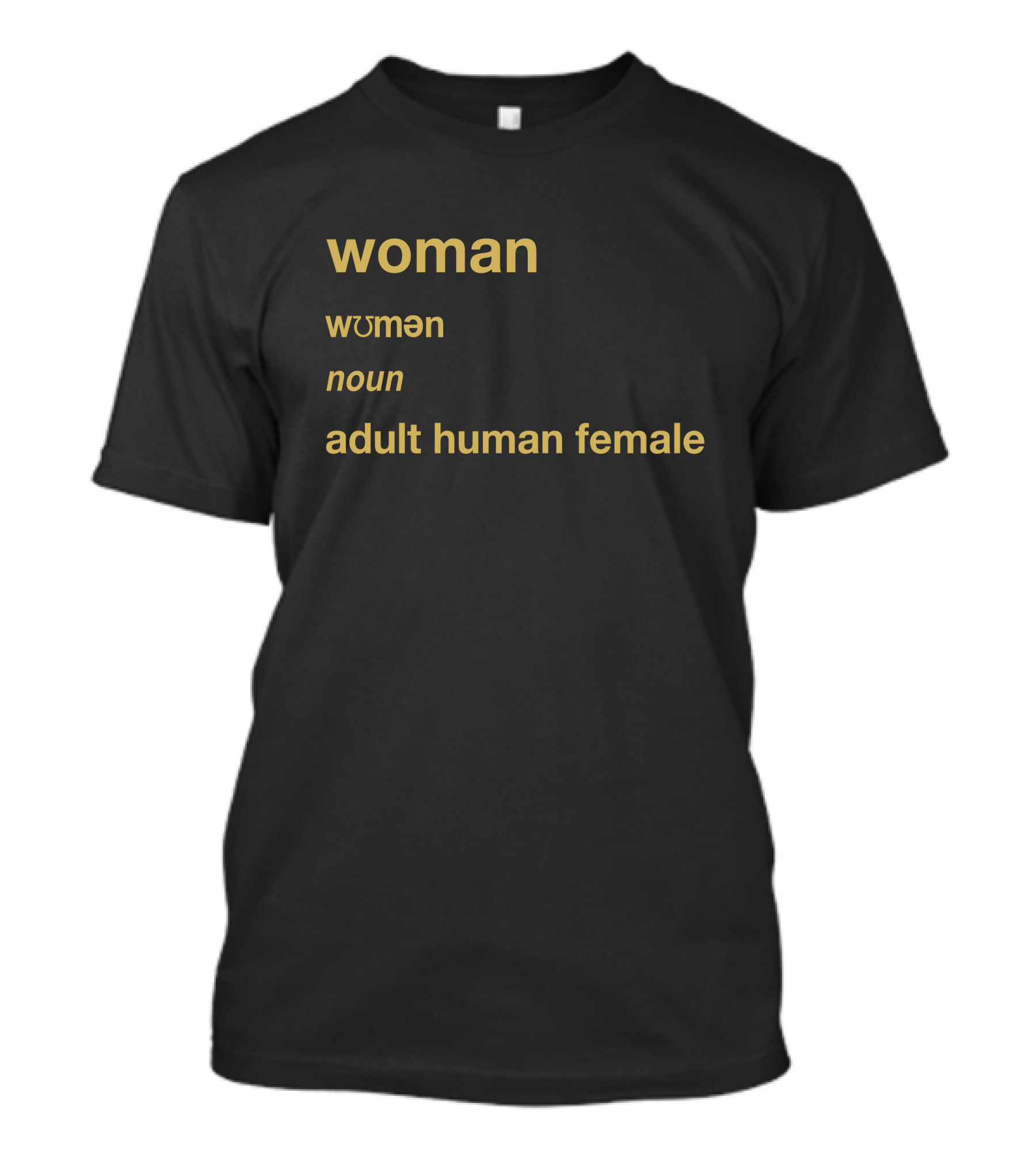 Woman Women Wɔmən Noun Adult Human Female T-Shirt
