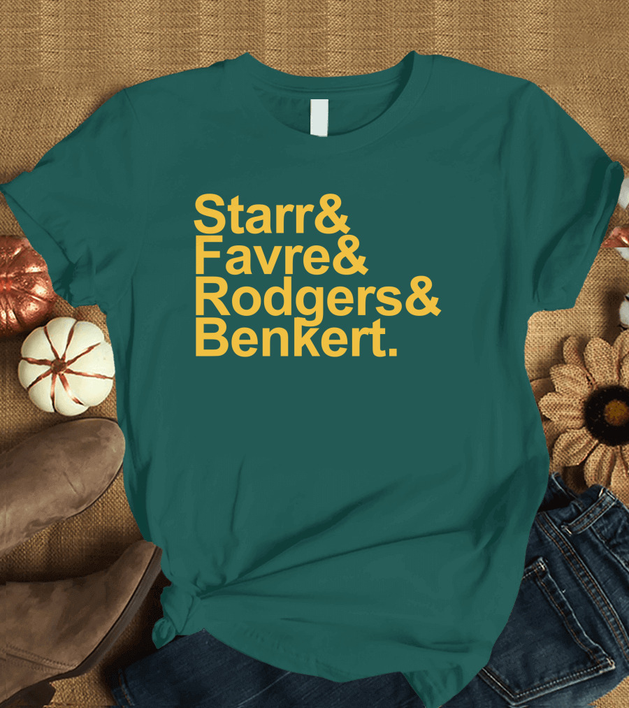 Starr Favre Rodgers Benkert Campeche Collective Merch T-Shirt