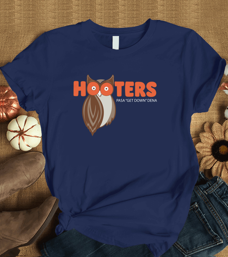 Michael Schwab Cristian Javier Hooters Owl Pasa Get Down Dena T-Shirt