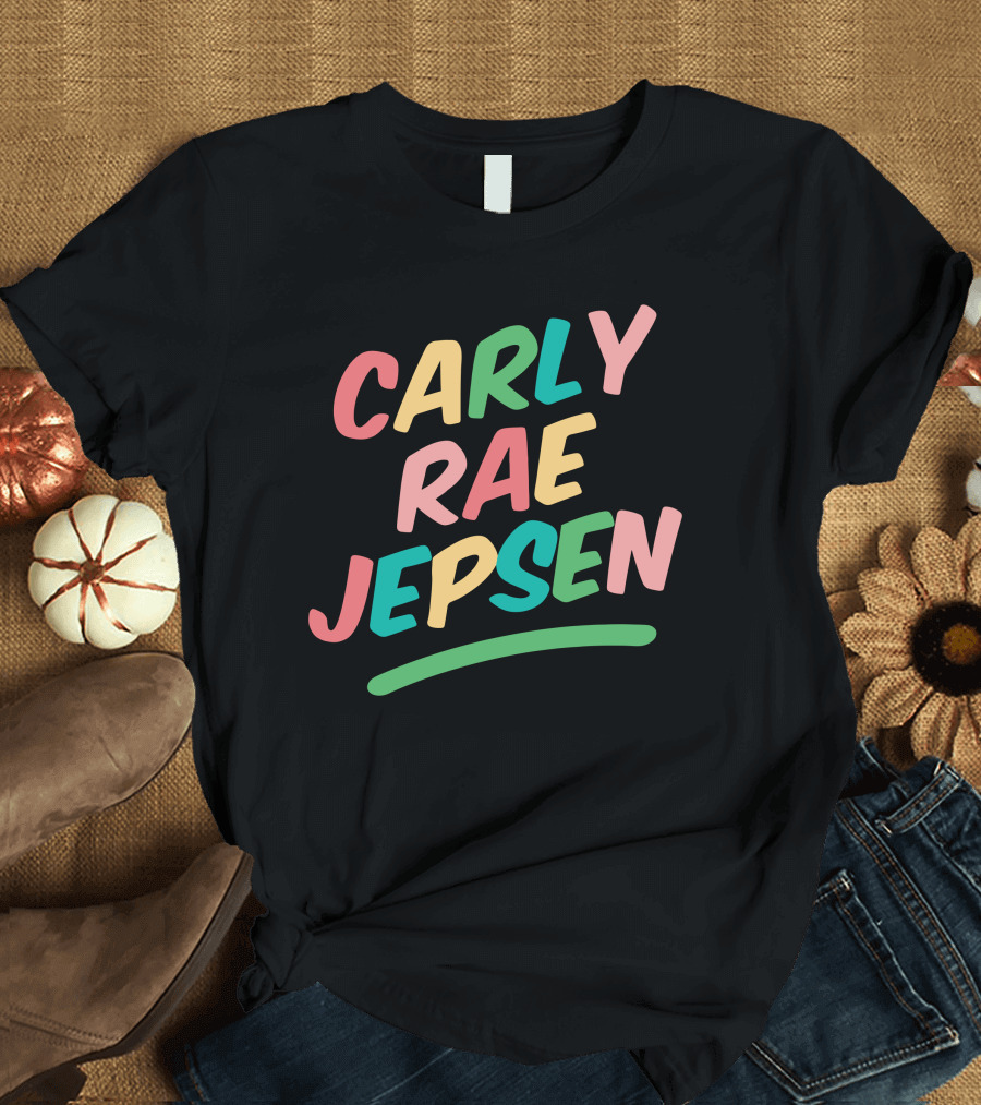 Carly Rae Jepsen Merch Rainbow Rae Jepsen T-Shirt