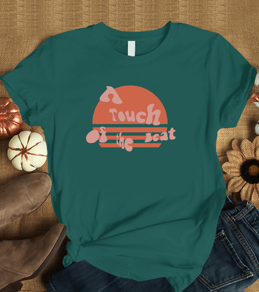 Aly and AJ Merch A Touch Of The Beat Retro Sunset T-Shirt