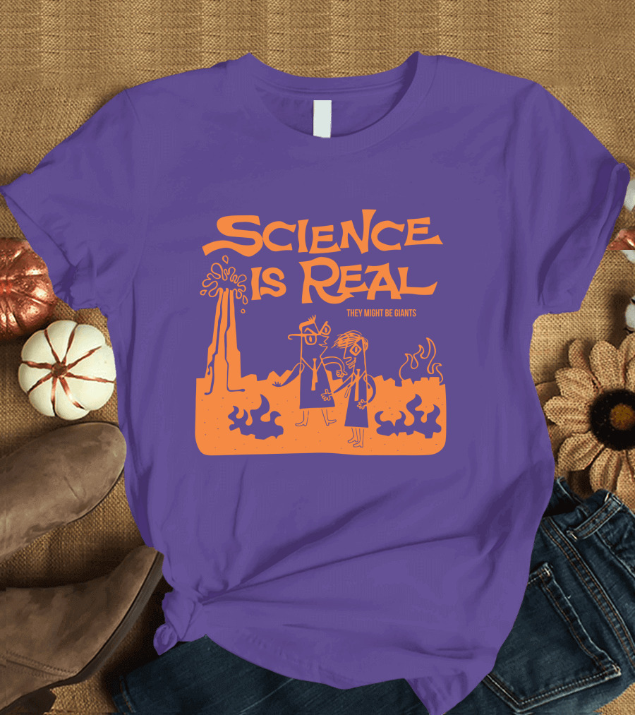 They Might Be Giants Science Is Real TMBGshop Merch T-Shirt