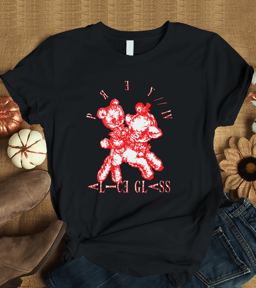 Alice Glass Prey Iv Dark Medicine Teddy Bear Red Graphics T-Shirt