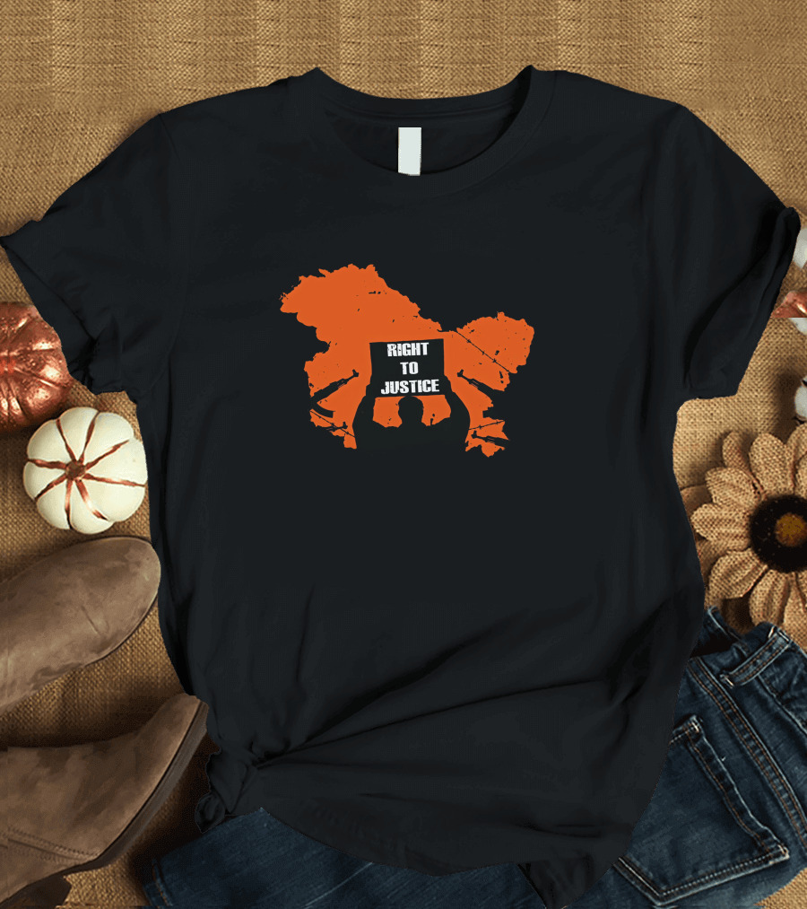 Vivek Ranjan Agnihotri Right to Justice Genocide Akshay Dhanak Kashmir Map T-Shirt