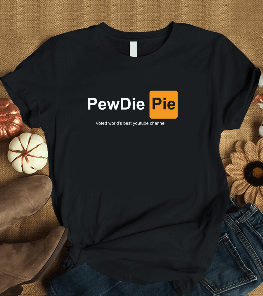 PewDiePie Voted World's Best YouTube Channel T-Shirt