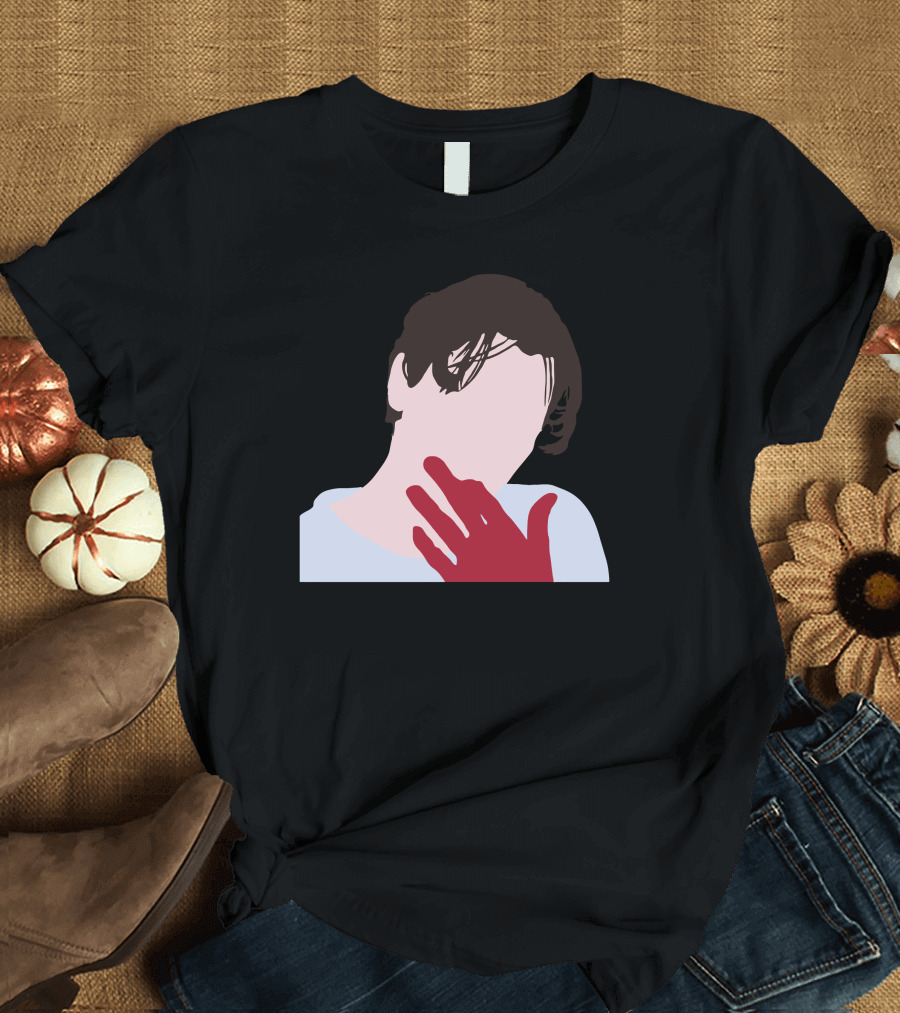Billy Loomis Graphic Red Hand Monochrome Face T-Shirt