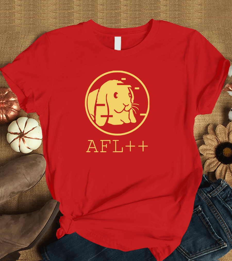 AFLplusplus Advanced Fuzzing League AFL++ Rabbit T-Shirt