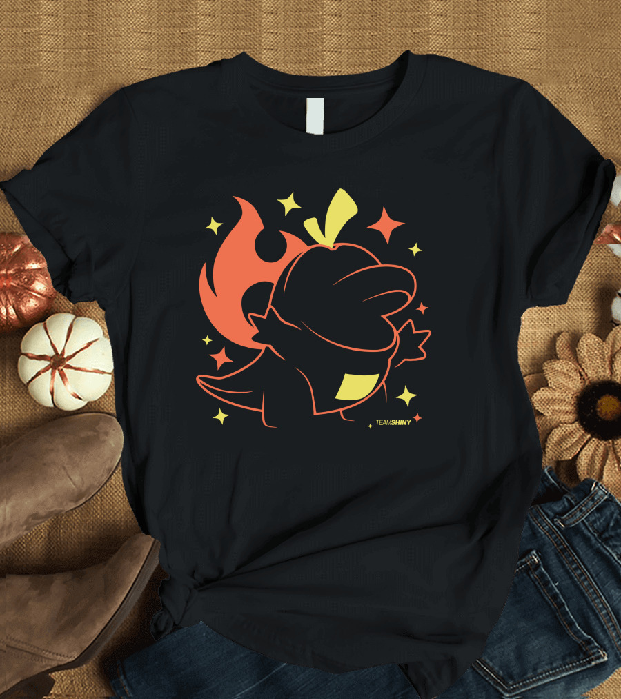 Fuecoco Team Shiny Fire Croc Merch Land Adrive Tk T-Shirt