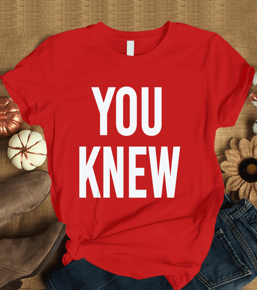Madison Shanley You Knew Kp Kaylamarie Red T-Shirt