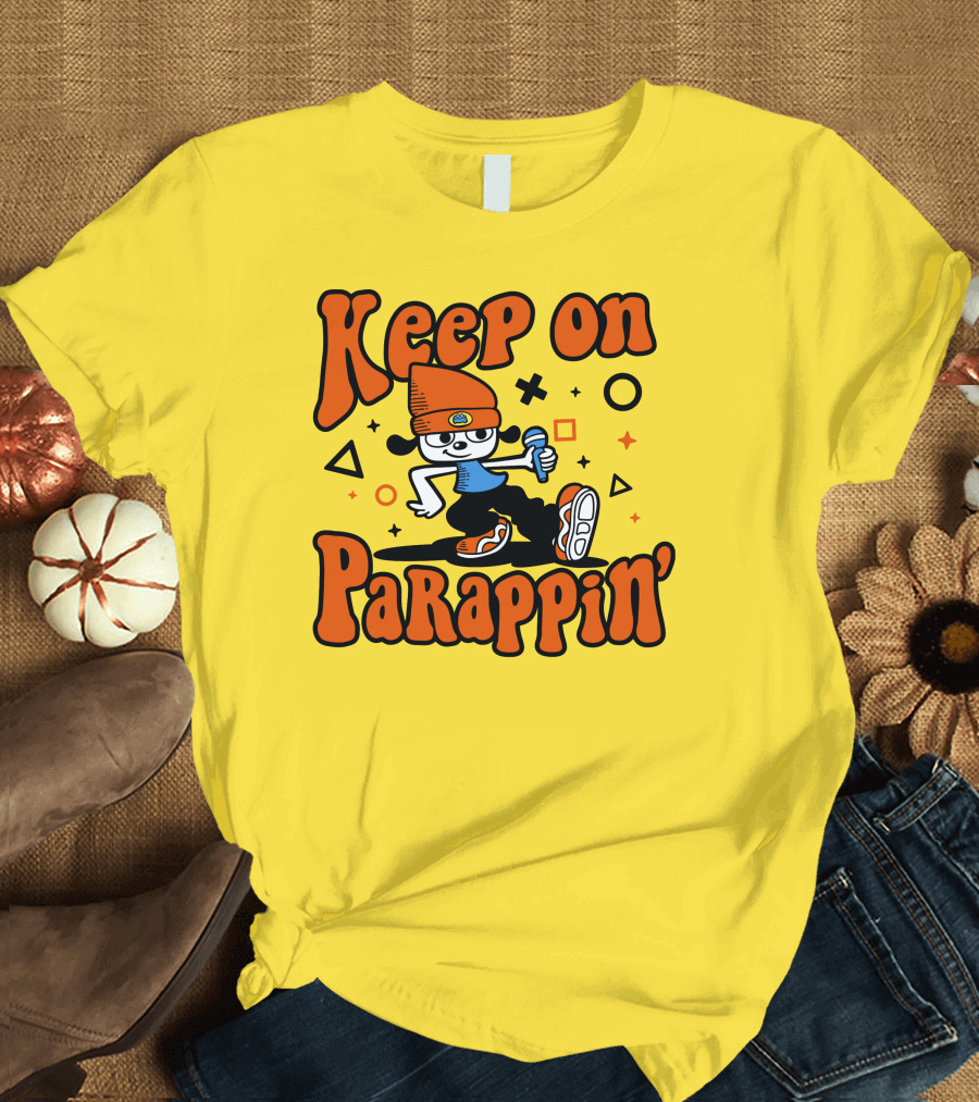Keep On Parappin' PaRappa the Rapper T-Shirt