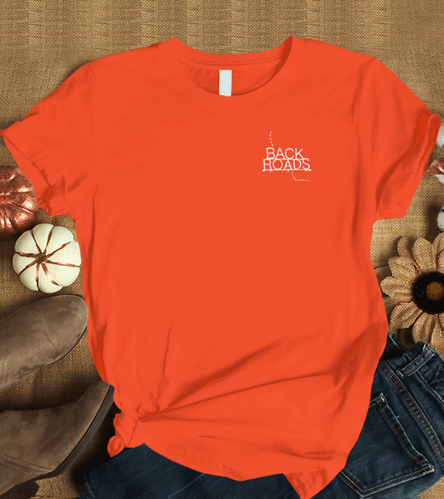 Back Roads Adventure Forest Creek Camping Nature Exploration T-Shirt