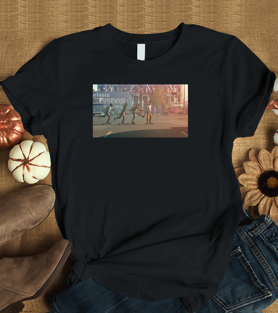 Aesop Rock X Blockhead Pumpkin Seeds Feat Lupe Orinoco Street Scene T-Shirt
