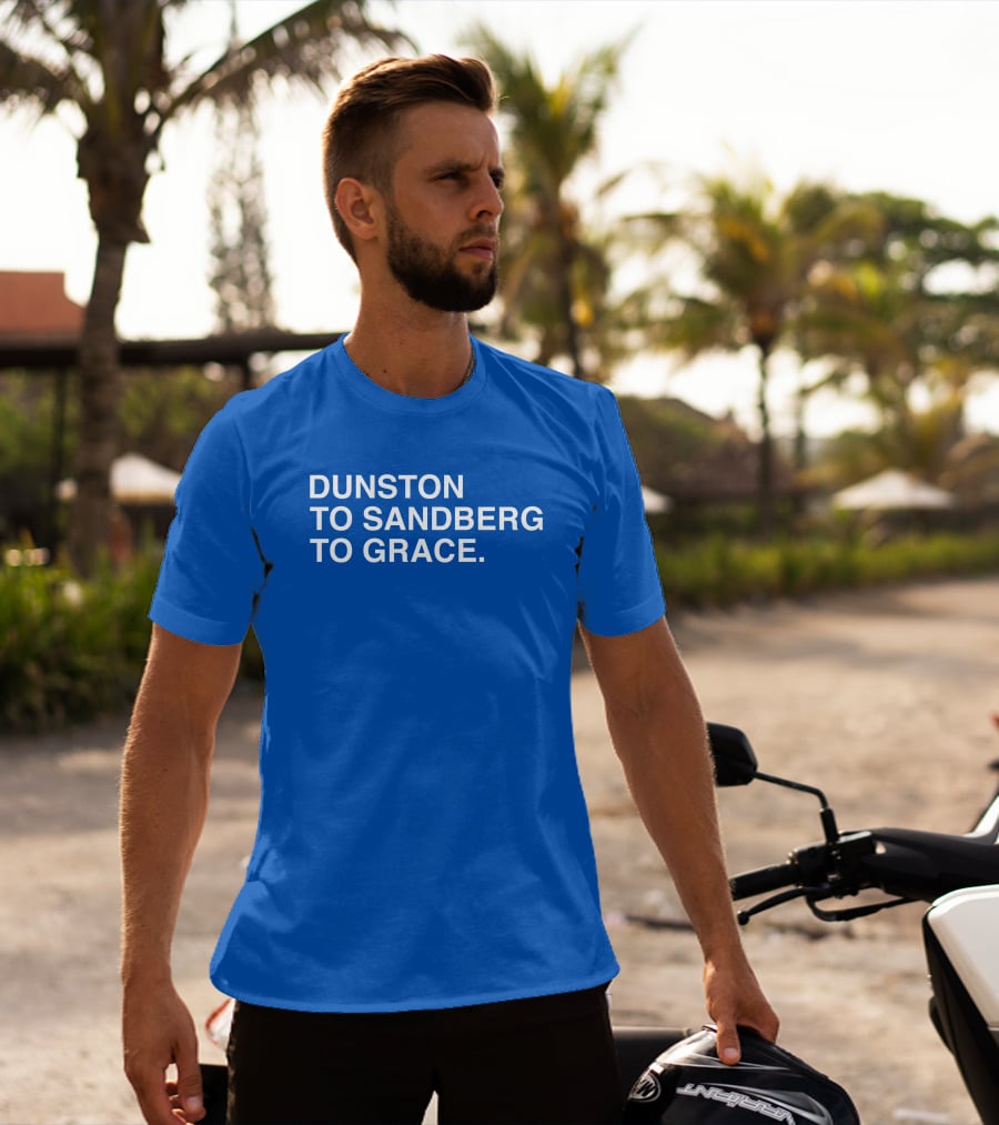 Duston To Sandberg To Grace Iconic Baseball Trio T-Shirt