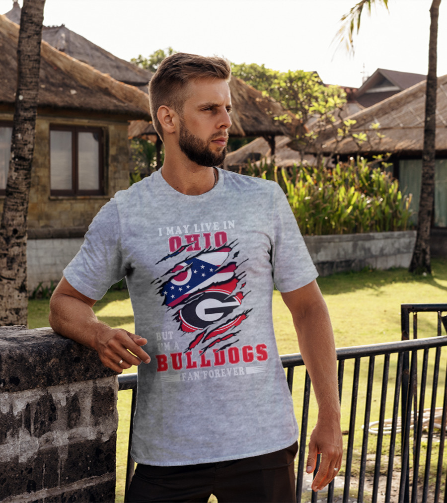 Ohio Georgia Bulldogs Fan Forever T-Shirt
