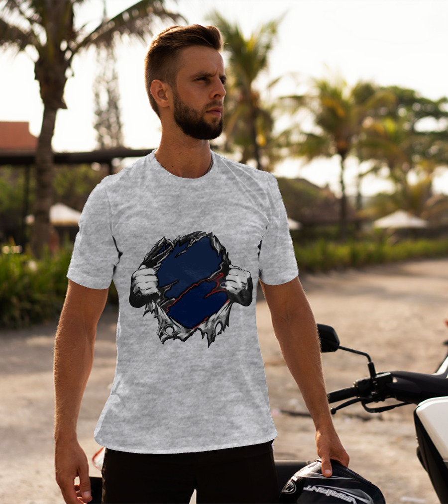 Tex Yan Buffalo Football Texan Fan T-Shirt