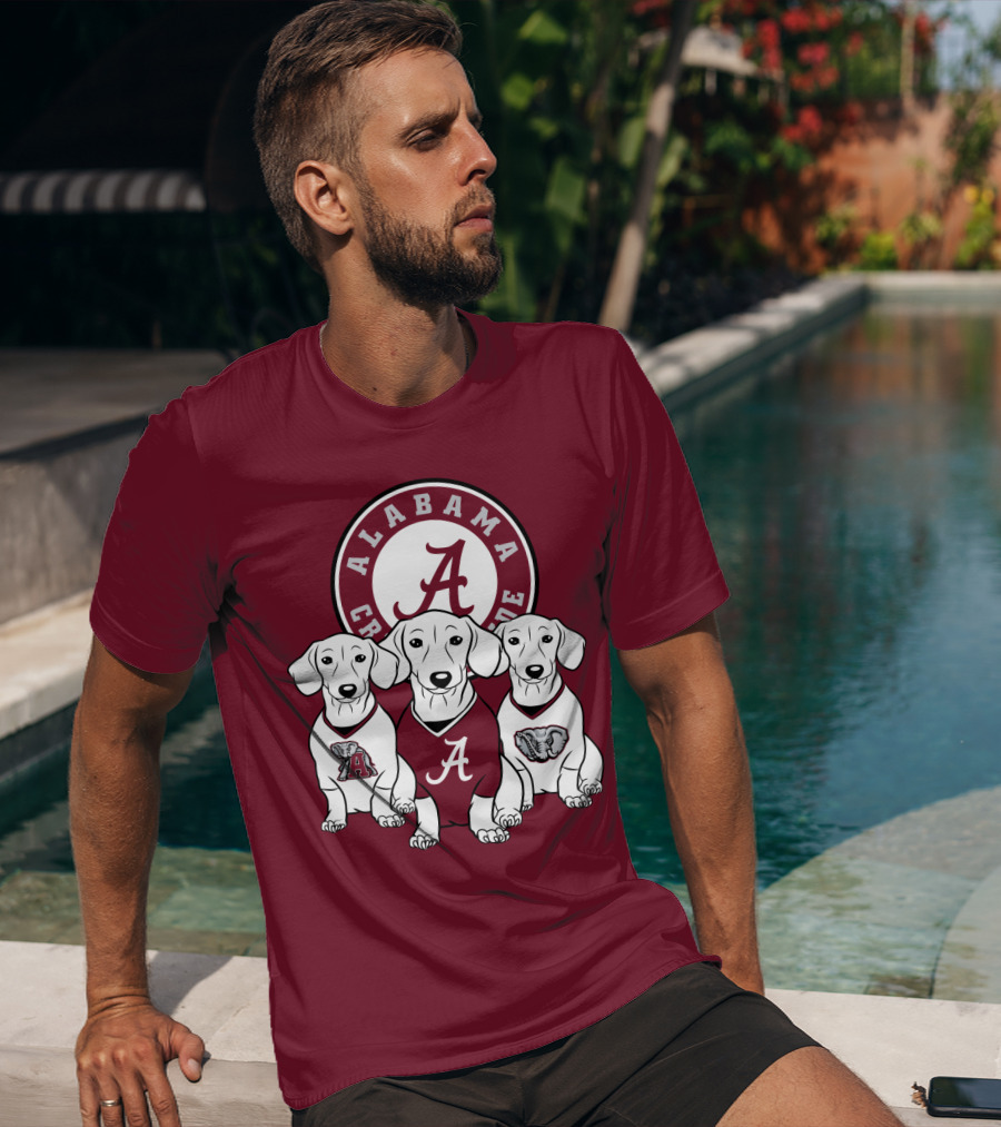 Alabama Crimson Tide Dogs T-Shirt