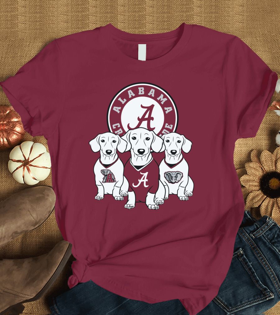 Alabama Crimson Tide Dogs T-Shirt