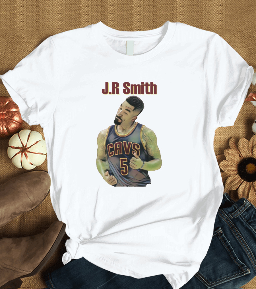 J.R. Smith CAVS 5 Basketball Enigmatic Player T-Shirt