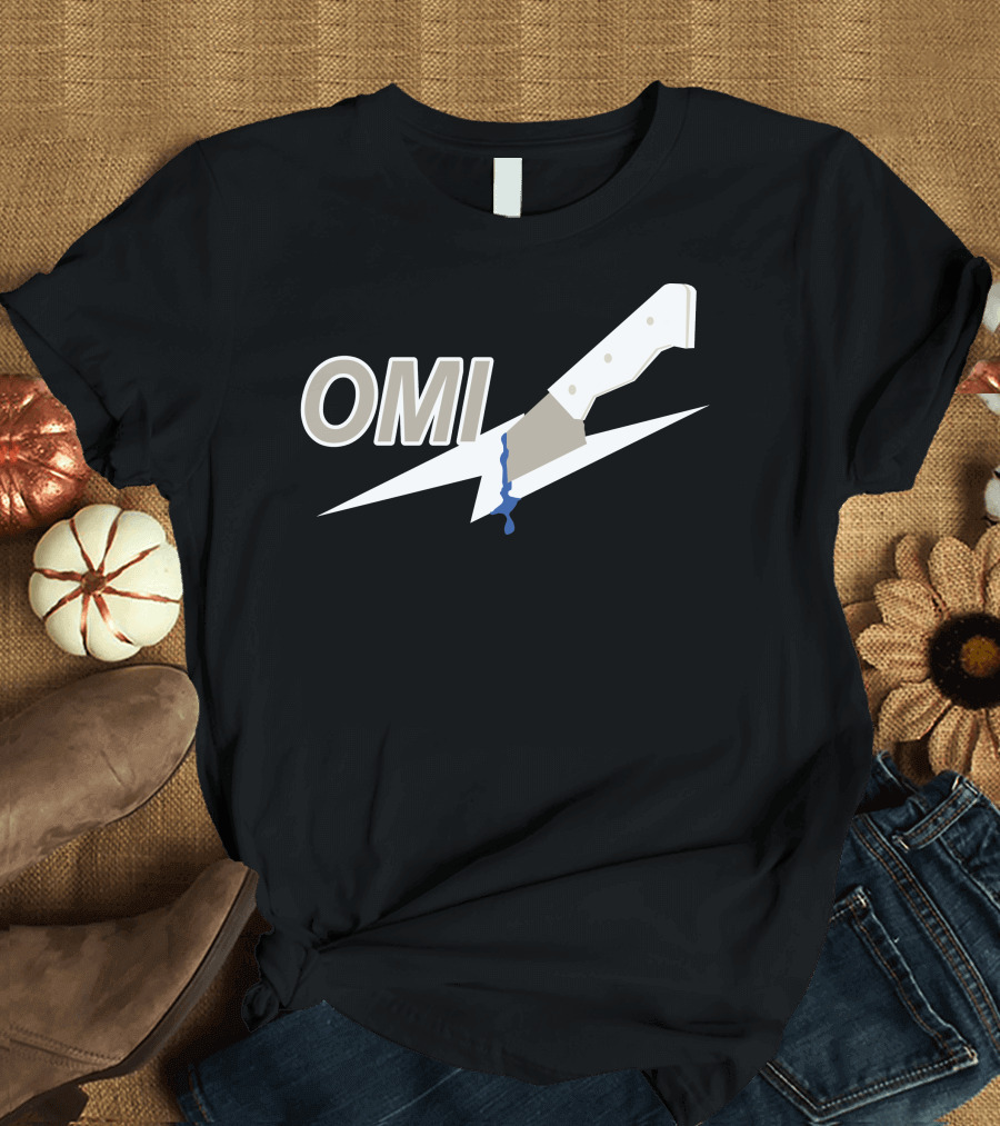 OMI Knife Stab Graphic Reloaded Merch T-Shirt