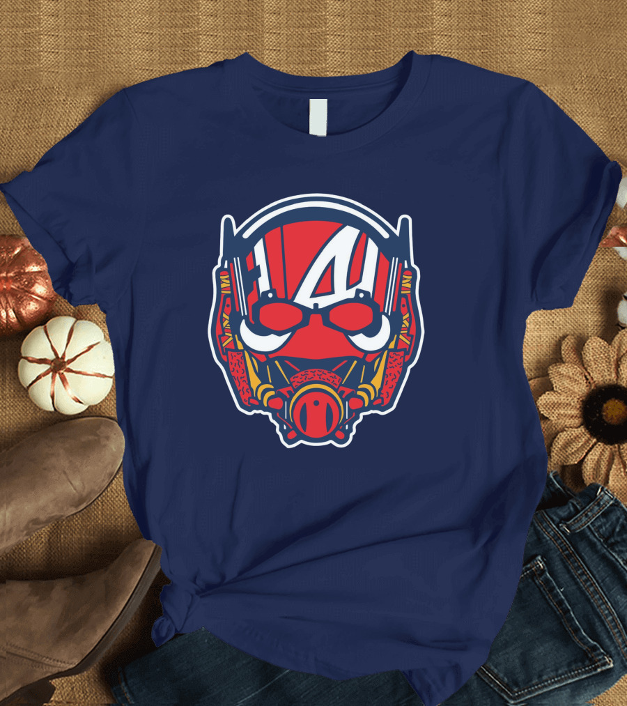 Atlanta Antman Braves Mlb Mashup T-Shirt