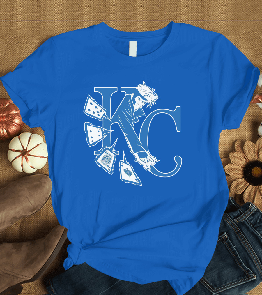 Kansas City Gambits MLB Playing Cards KC T-Shirt