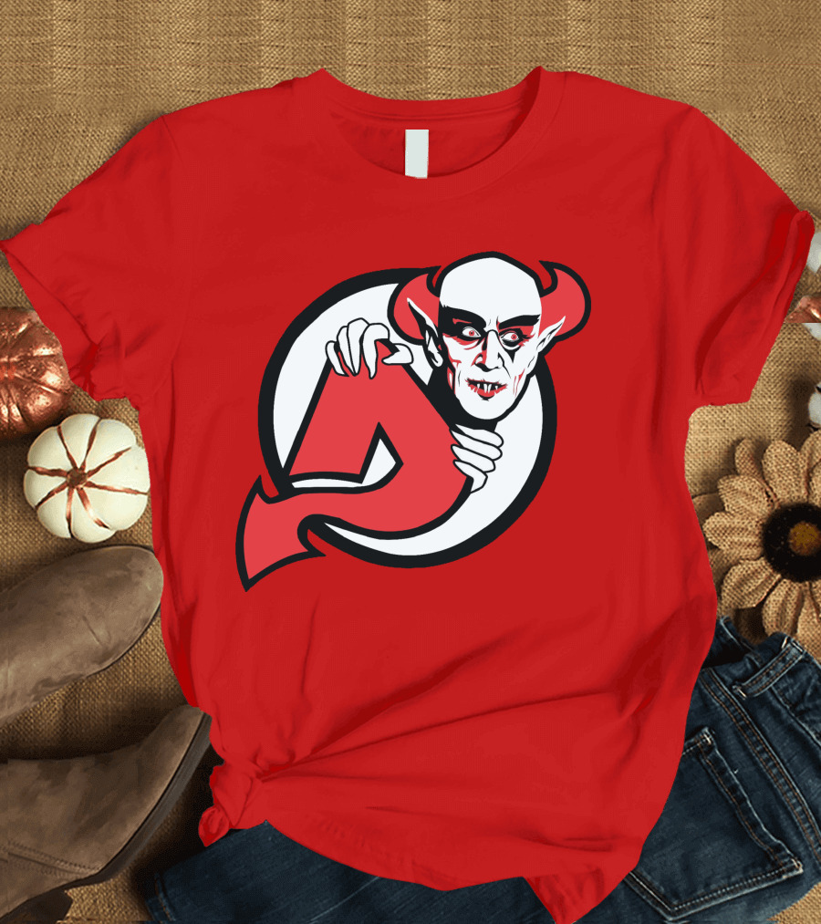 New Jersey Devils Nosferatu NHL T-Shirt