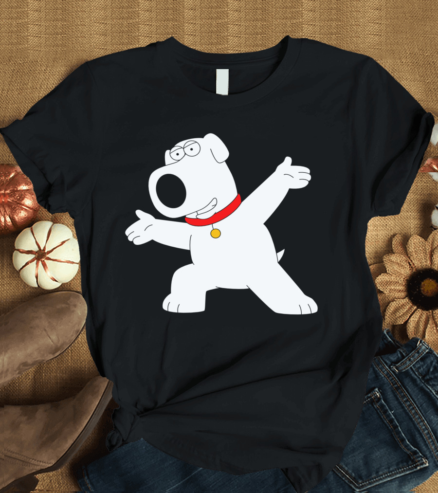 Brian Griffin Family Guy Dance Pose T-Shirt