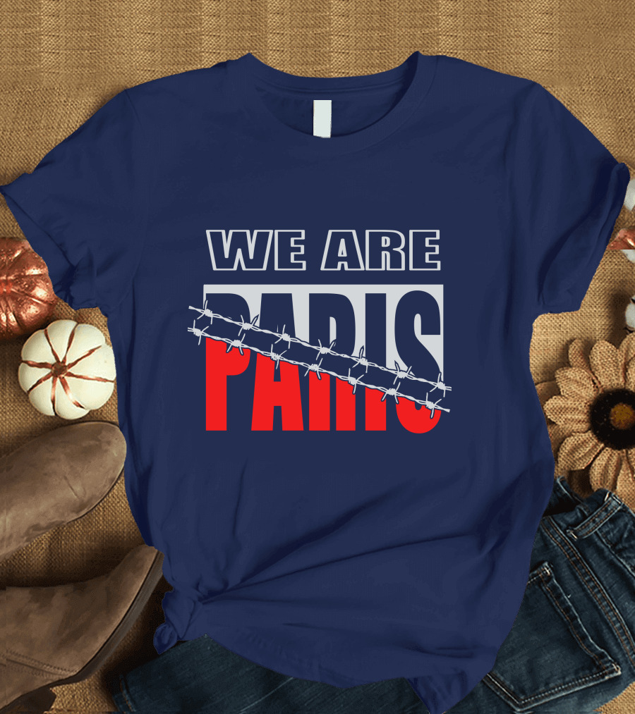 WE ARE PARIS Barbed Wire T-Shirt