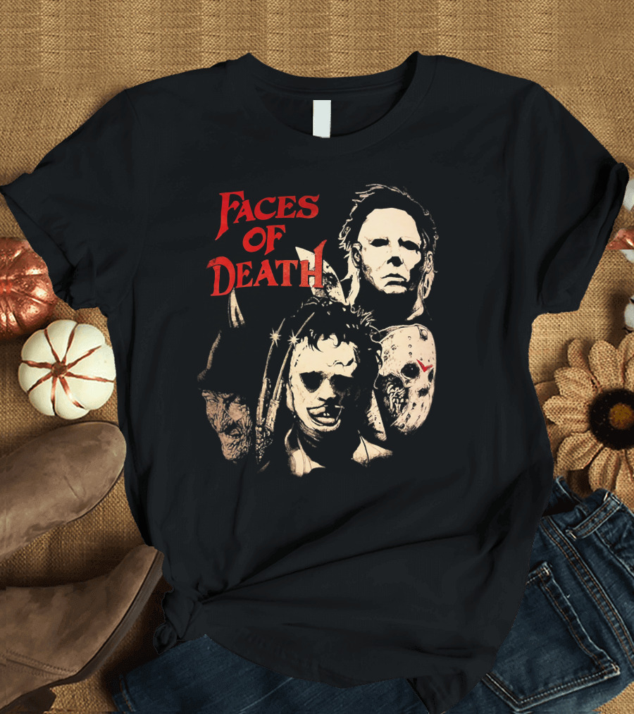 Faces of Death Michael Myers Horror Icons T-Shirt