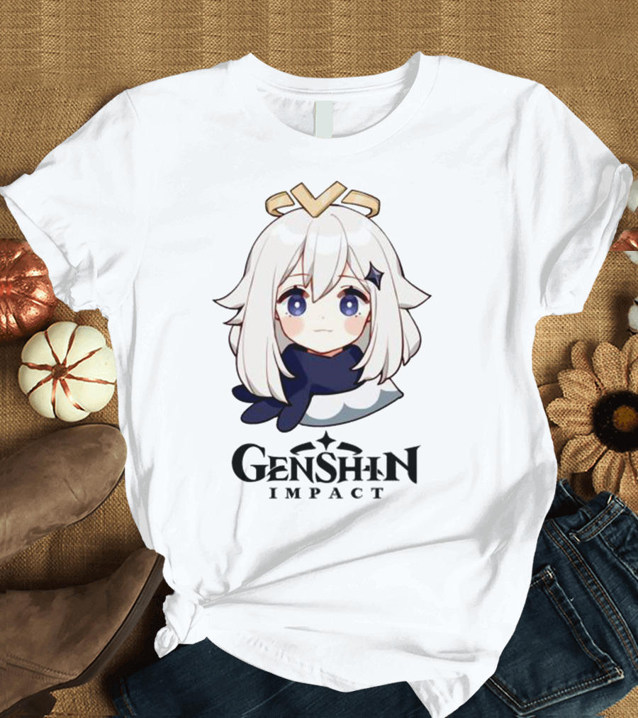 Paimon Genshin Impact Chibi Character T-Shirt
