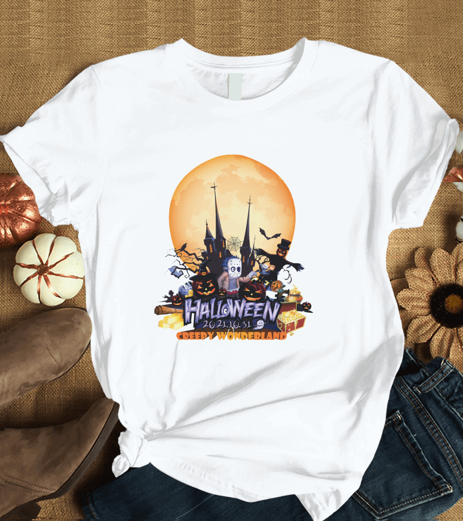 Halloween 2021.10.31 Creepy Wonderland T-Shirt