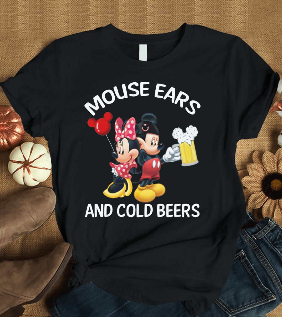 Mouse Ears and Cold Beers T-Shirt