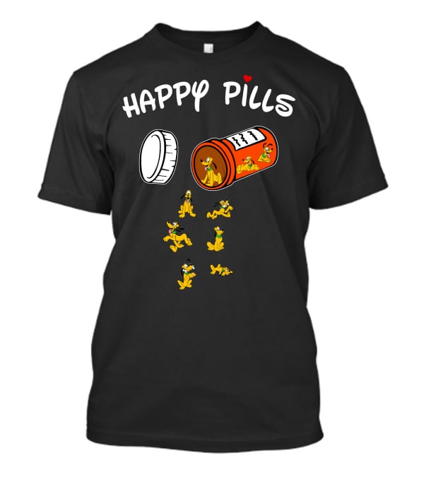 Happy Pills Pluto T-Shirt
