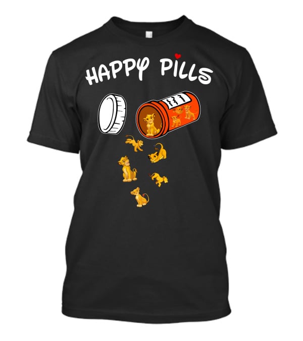 Happy Pills Simba Lion King Capsule Fun T-Shirt