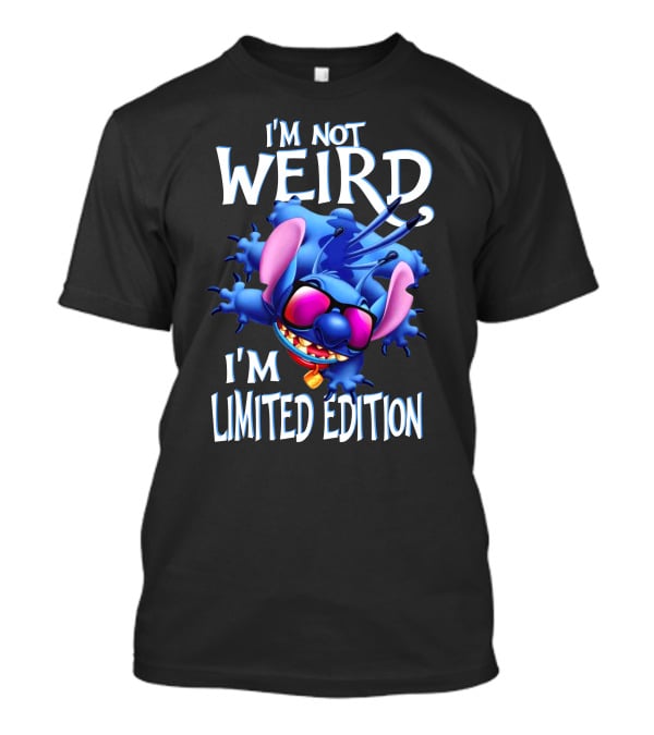 I'm Not Weird I'm Stitch Disney Character T-Shirt