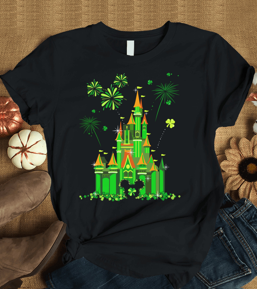 PATRICK CASTLE SHAMROCK FIREWORKS T-Shirt