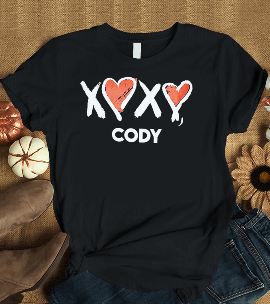 XOXO Cody Heart and Cross T-Shirt