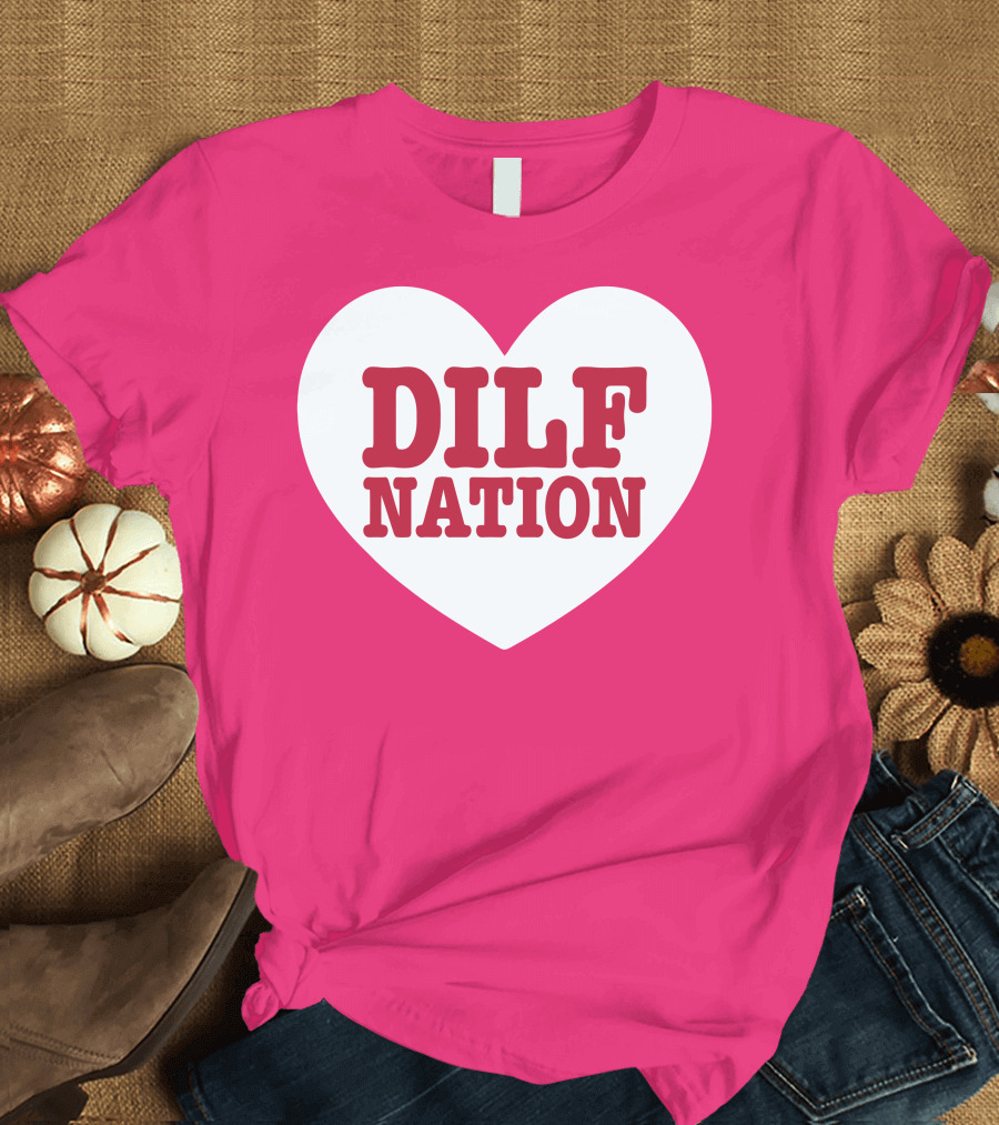 DILF NATION Heart Classic T-Shirt