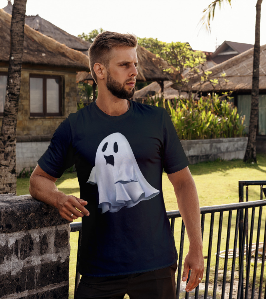 Scare Ghost Classic Halloween Phantom T-Shirt