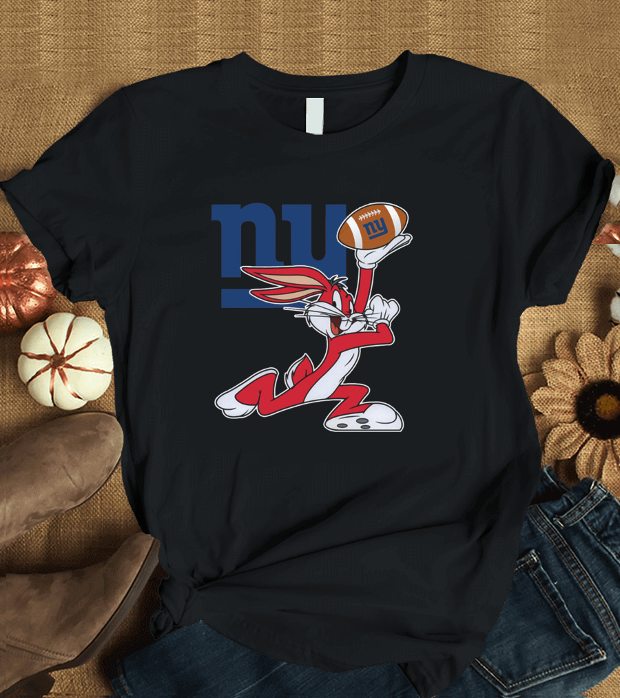 New York Giants Football Bugs Bunny T-Shirt