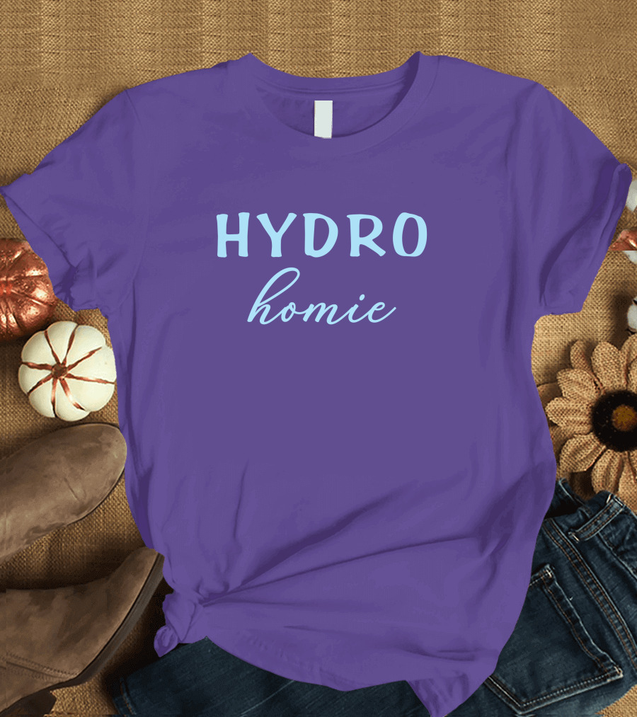 Hydro Homie Water Lover Womens H2o T-Shirt