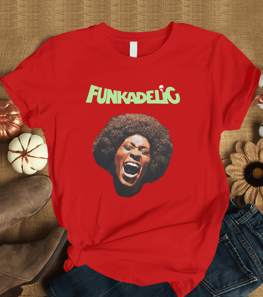 Urban Outfitters Merch Funkadelic Free Your Mind Afro Soul Face T-Shirt
