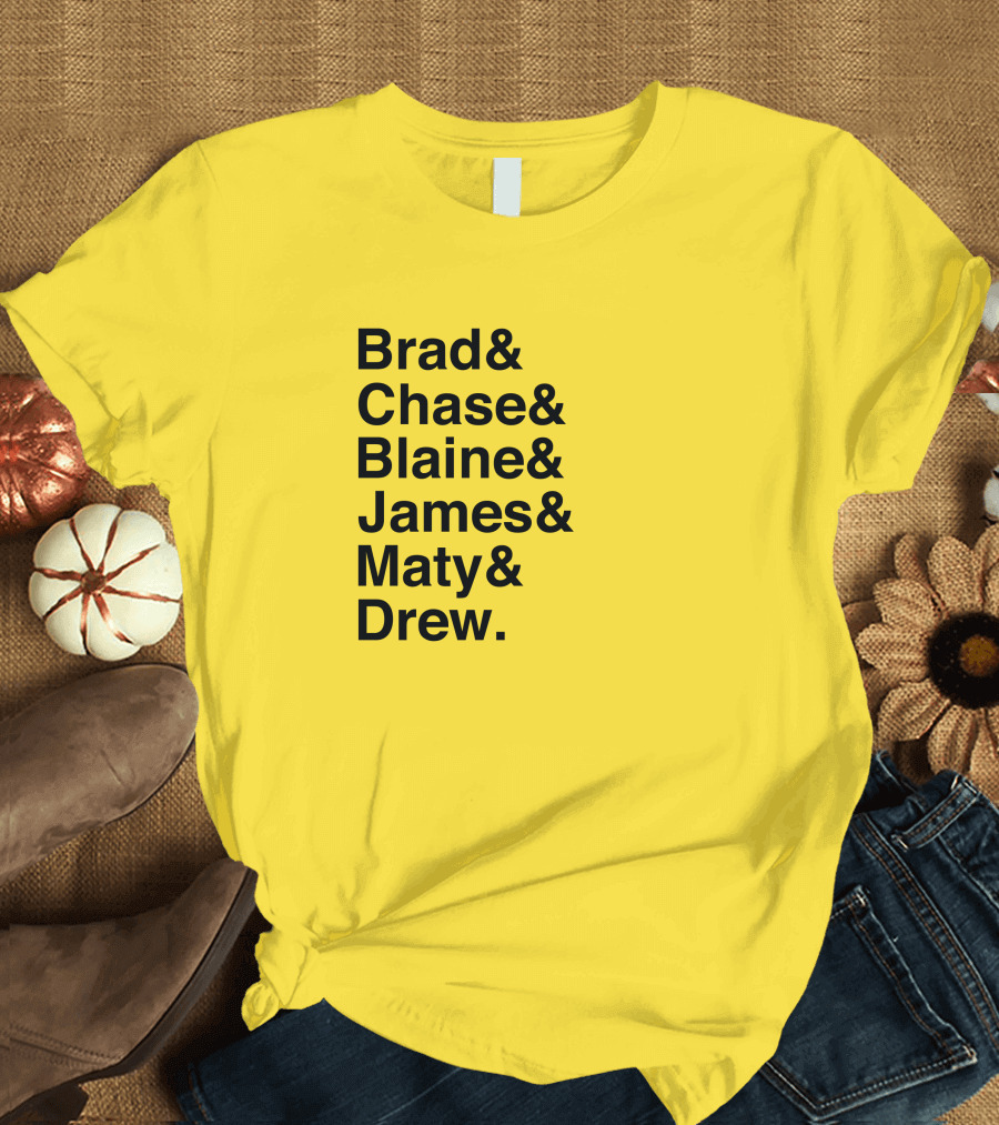 Brad Chase Blaine James Maty Drew 573 Tees Collaboration T-Shirt