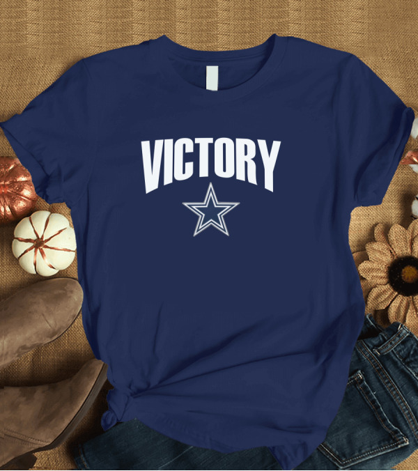 T-Shirt: Dallas Cowboys Ezekiel Elliott Victory Star T-Shirt Dallas Cowboys Ezekiel Elliott Victory Star T-Shirt