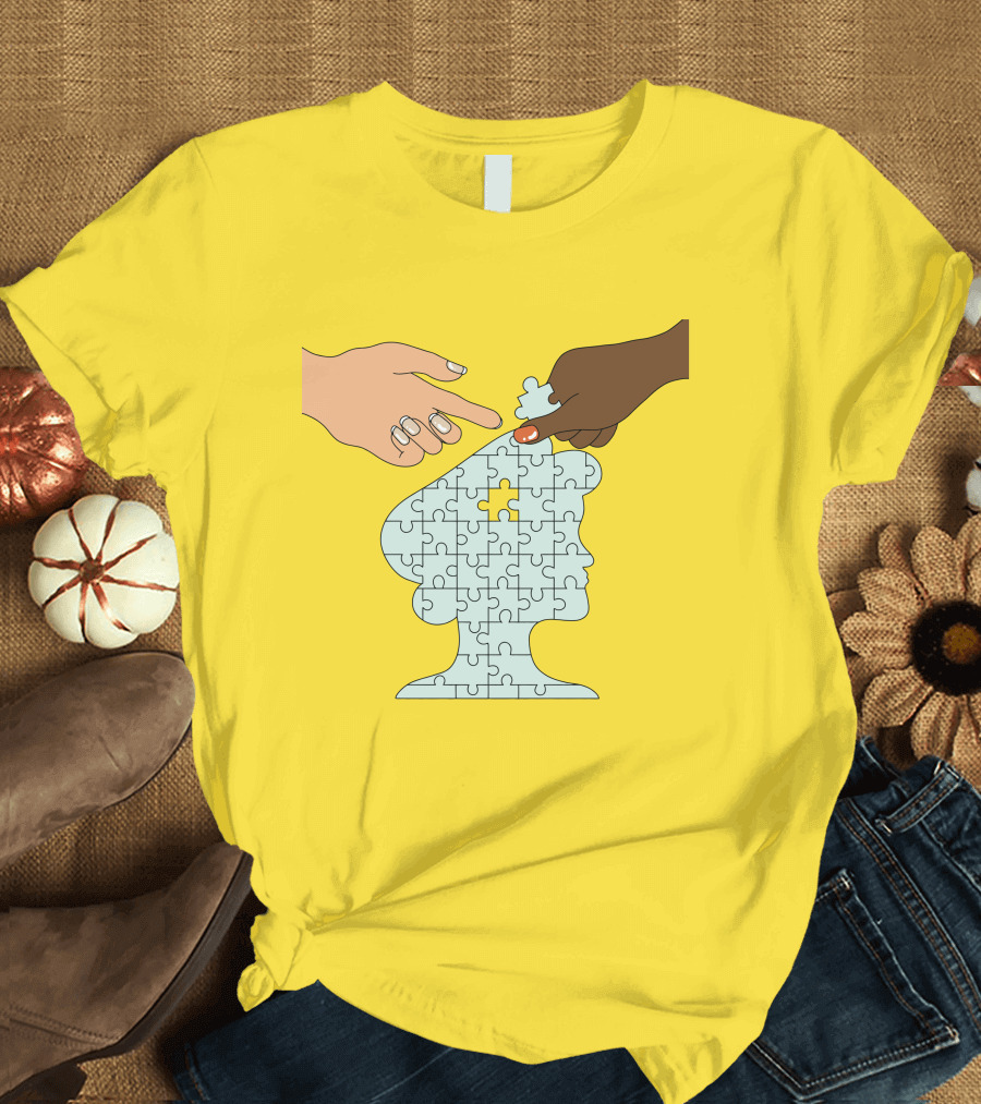 The Philanthropy Boys Club In Her Words Puzzle Head Collaboration T-Shirt